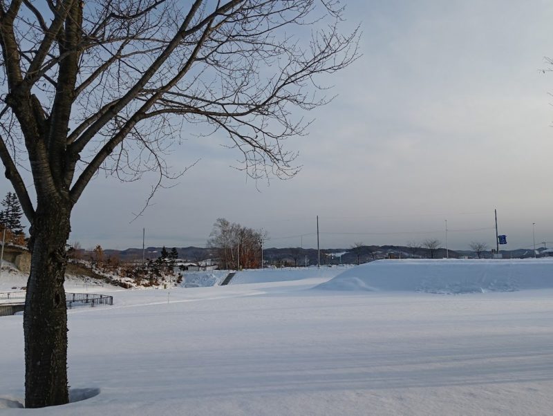 北見カーリングホール付近の画像です