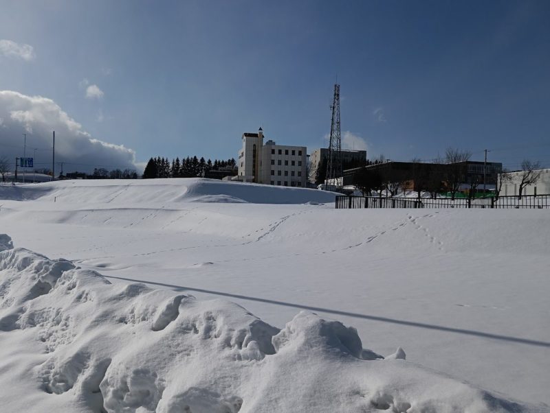 北見カーリングホール付近の画像です