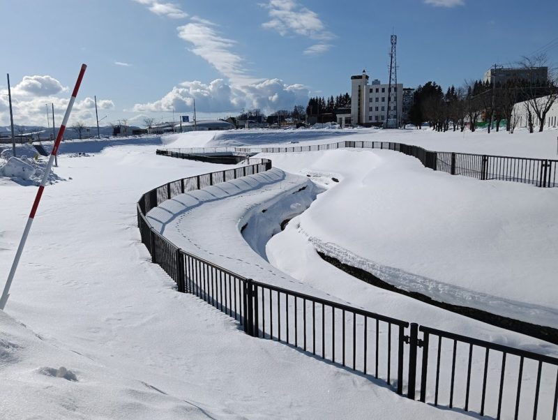 北見カーリングホール付近の画像です