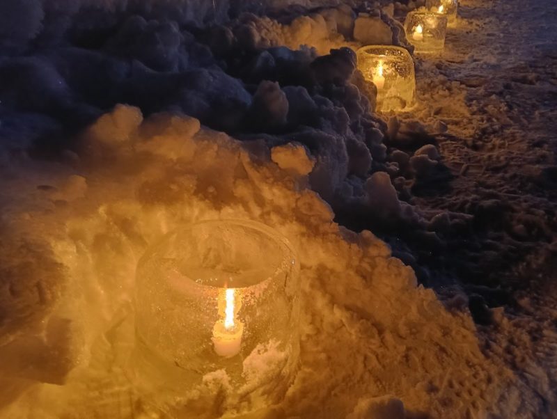 アイスキャンドルの画像です